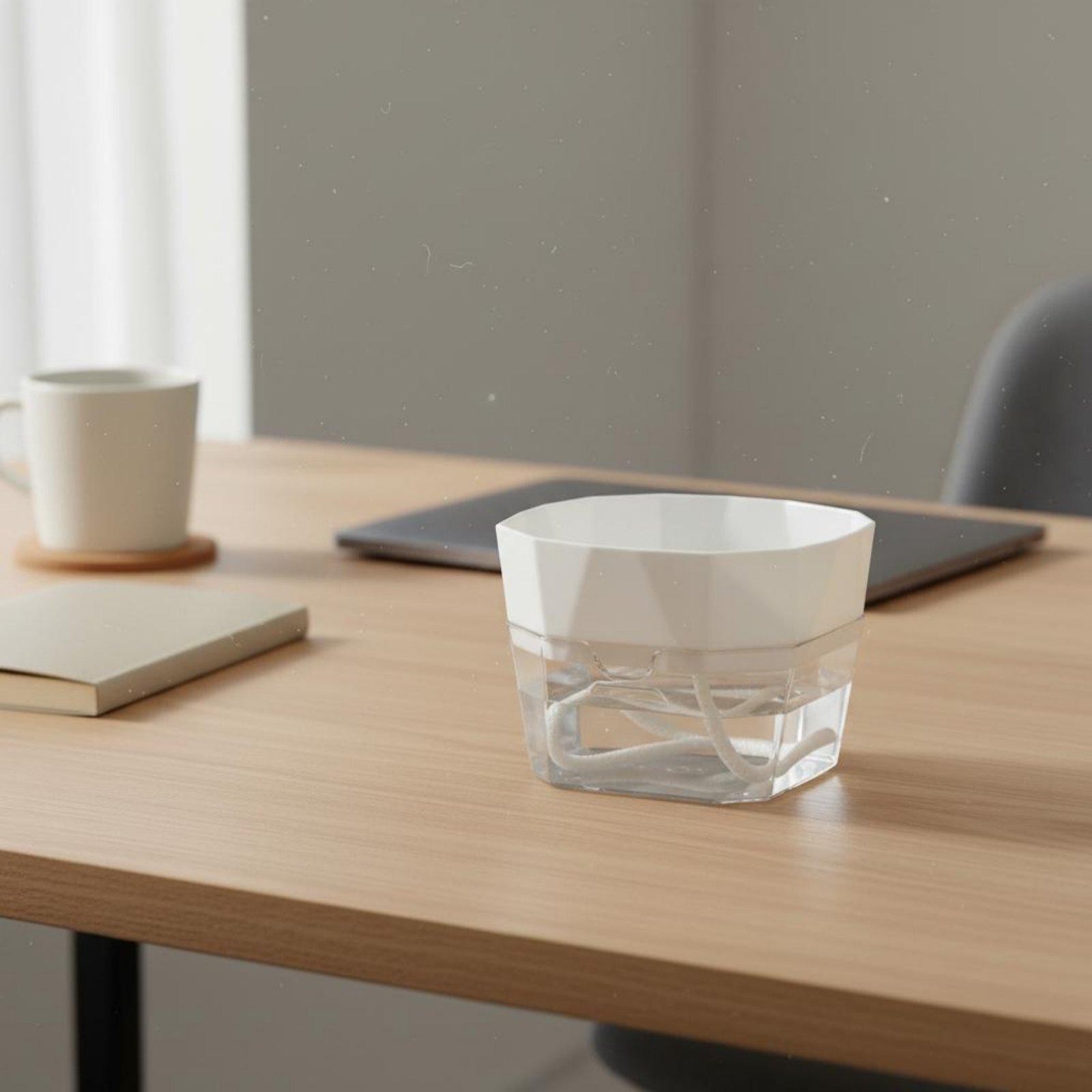 Plant Pot - Hydroponische vaas met twee lagen, zelfwaterende
