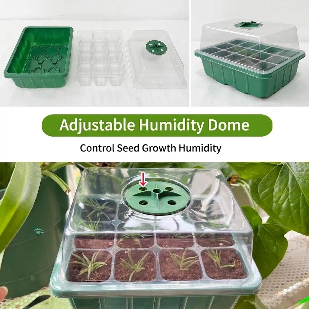 Zaai- en kweekbak met plantenv - Seed Starter Tray recensie en prijs