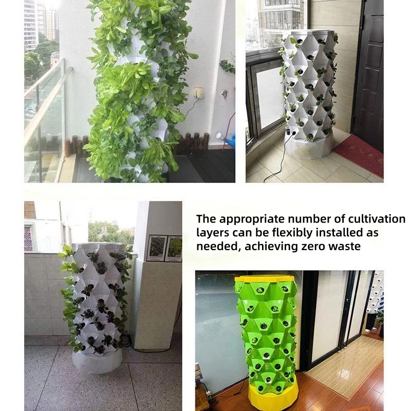 Verticale hydroponische kweekt - Vertical Planter recensie en prijs