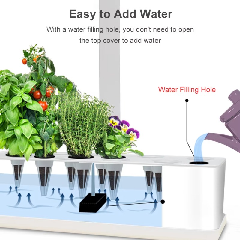 9 Pods Smart Hydroponics Kweek - Grow Light Led recensie en prijs