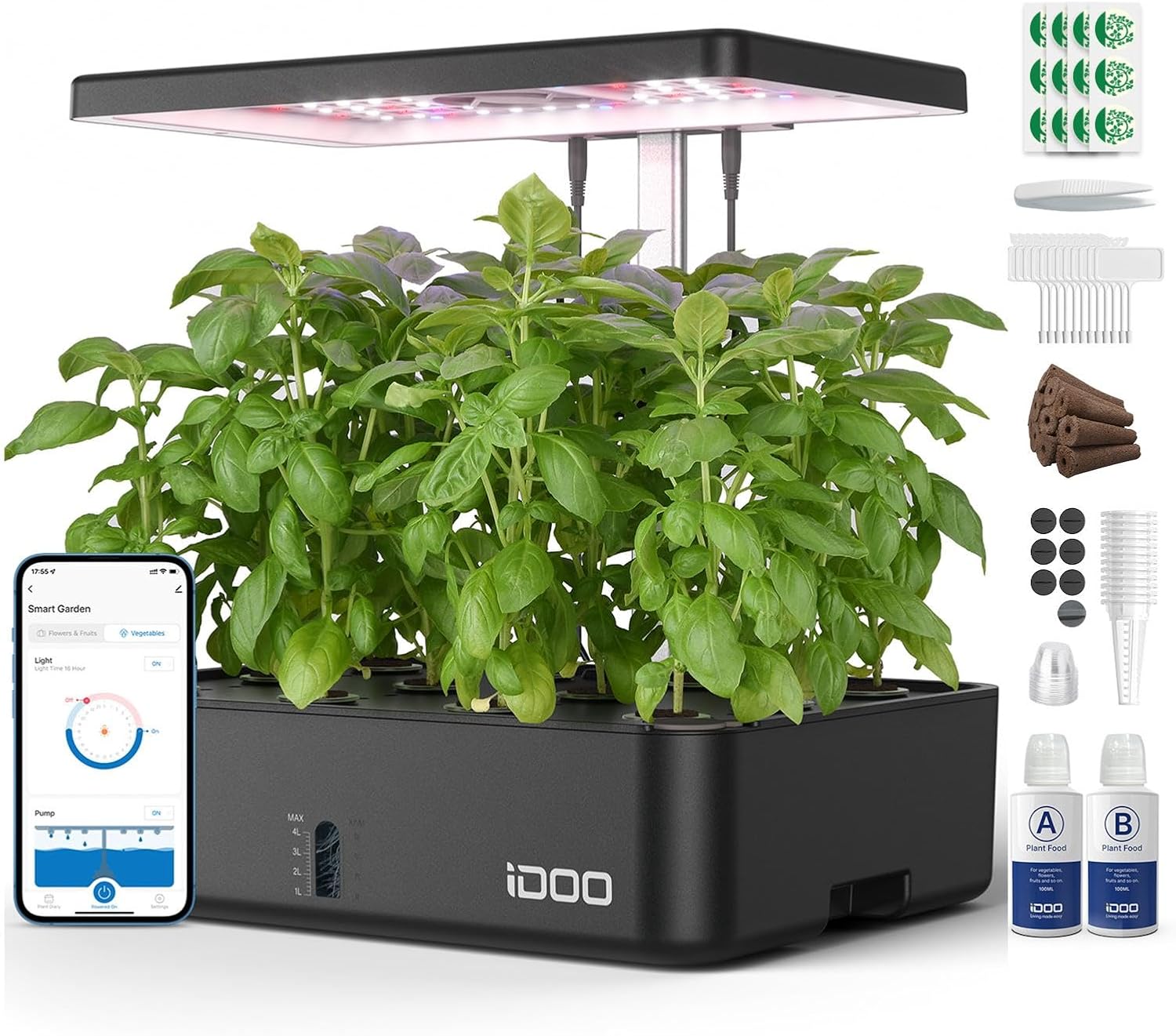 12 Pods WiFi Hydroponisch Kwee - Hydroponic Kit recensie en prijs