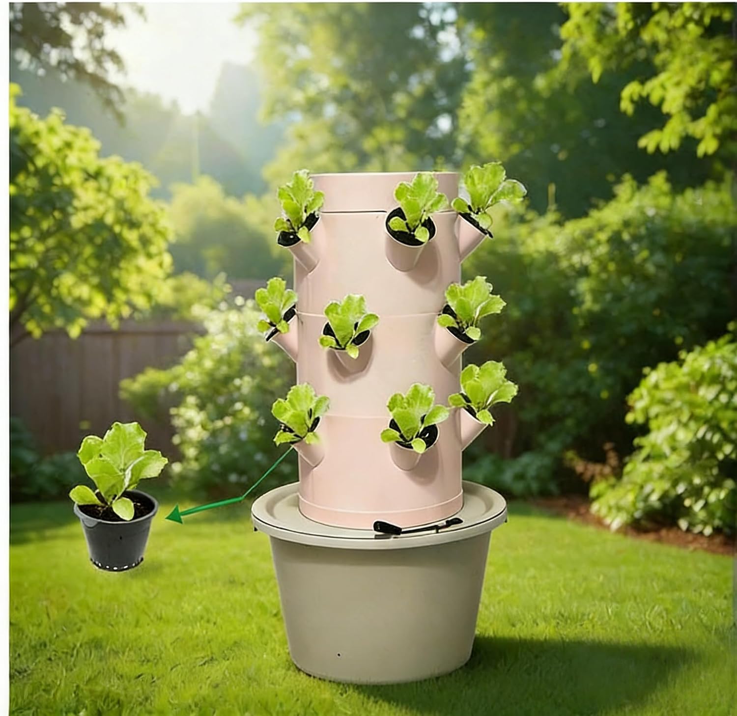 Verticaal hydroponisch kweeksy - Hydroponic Kit recensie en prijs